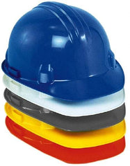 Jackson Safety - ANSI Type I, Class E Rated, 4-Point, Ratchet Adjustment Hard Hat - White, Standard Brim - Benchmark Tooling