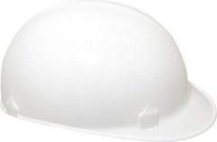 Jackson Safety - 4-Point Suspension, High Density Polyethylene Bump Cap - Pinlock, White - Benchmark Tooling
