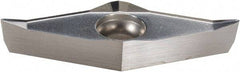 Tungaloy - VCGT331 Grade KS05F Carbide Turning Insert - 35° Diamond, 3/8" Inscr Circle, 3/16" Thick, 1/64" Corner Radius - Benchmark Tooling