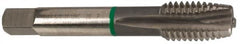 Guhring - 5/16-18 UNC, 3 Flute, Bright Finish, Cobalt Spiral Point Tap - Plug Chamfer, Right Hand Thread, 2.72" OAL, 0.71" Thread Length, 0.318" Shank Diam, 2B Class of Fit, Series 3913 - Exact Industrial Supply