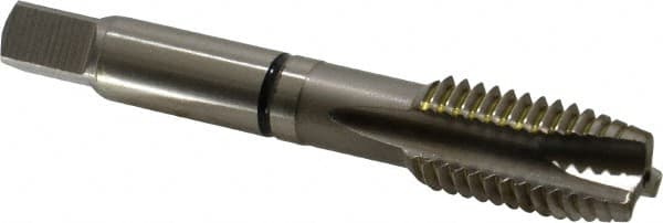 Guhring - 5/8-11 UNC, 3 Flute, Bright Finish, Cobalt Spiral Point Tap - Plug Chamfer, Right Hand Thread, 3.811" OAL, 0.945" Thread Length, 0.48" Shank Diam, 2B Class of Fit, Series 3925 - Exact Industrial Supply