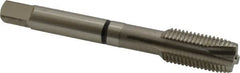 Guhring - 7/16-20 UNF, 3 Flute, Bright Finish, Cobalt Spiral Point Tap - Plug Chamfer, Right Hand Thread, 3.157" OAL, 0.866" Thread Length, 0.323" Shank Diam, 2B Class of Fit, Series 3926 - Exact Industrial Supply