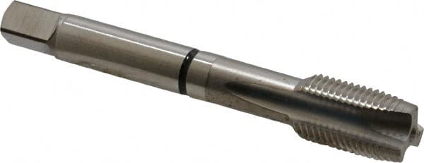 Guhring - 1/2-20 UNF, 3 Flute, Bright Finish, Cobalt Spiral Point Tap - Plug Chamfer, Right Hand Thread, 3.381" OAL, 0.866" Thread Length, 0.367" Shank Diam, 2B Class of Fit, Series 3926 - Exact Industrial Supply