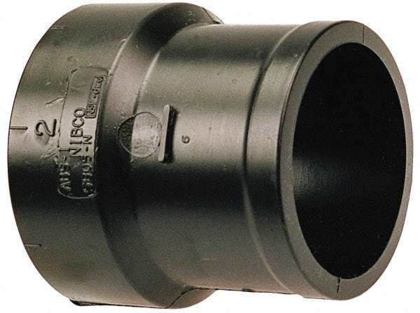 NIBCO - 4", ABS Drain, Waste & Vent Pipe Soil Pipe Adapter - Hub x No Hub - Benchmark Tooling