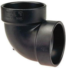 NIBCO - 3", ABS Drain, Waste & Vent Pipe 90 Vent Elbow - Hub x Hub - Benchmark Tooling