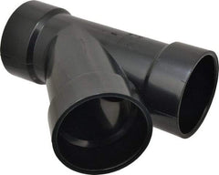 NIBCO - 3", ABS Drain, Waste & Vent Pipe 45 Wye - Hub x Hub x Hub - Benchmark Tooling