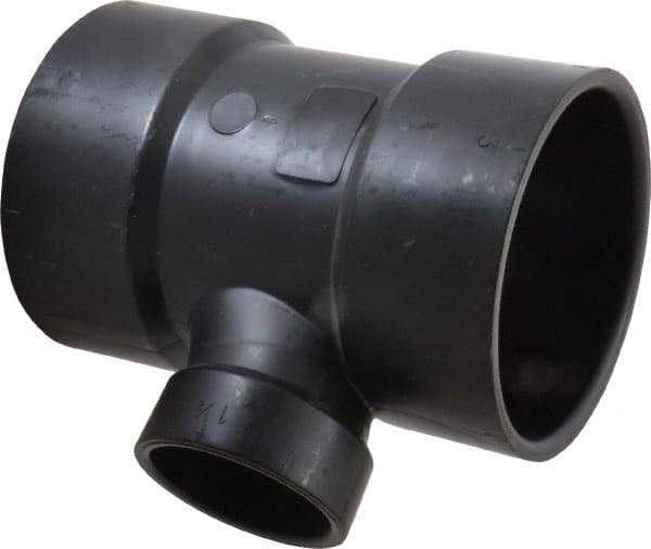 NIBCO - 3 x 3 x 1-1/2", ABS Drain, Waste & Vent Pipe Sanitary Tee - Hub x Hub x Hub - Benchmark Tooling
