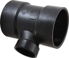 NIBCO - 3 x 3 x 1-1/2", ABS Drain, Waste & Vent Pipe Sanitary Tee - Hub x Hub x Hub - Benchmark Tooling