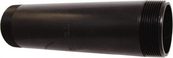 NIBCO - Threaded Both Ends Drain Pipe Nipple - 3 x 12" Pipe, ABS - Benchmark Tooling