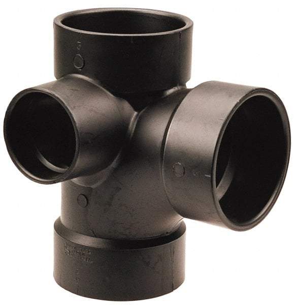 NIBCO - 3 x 3 x 3 x 1-1/2", ABS Drain, Waste & Vent Pipe - All Hub - Benchmark Tooling