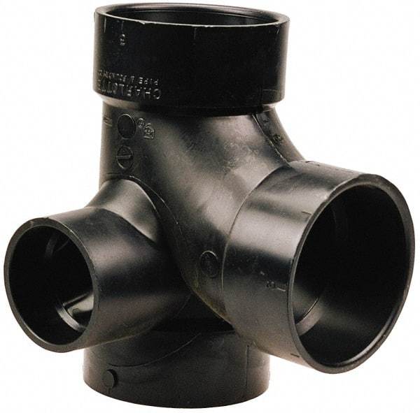 NIBCO - 3 x 3 x 3 x 1-1/2", ABS Drain, Waste & Vent Pipe - All Hub - Benchmark Tooling