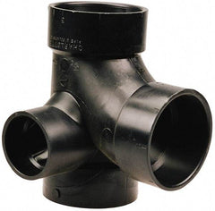 NIBCO - 3 x 3 x 3 x 2", ABS Drain, Waste & Vent Pipe - All Hub - Benchmark Tooling