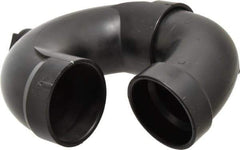NIBCO - 2", ABS Drain, Waste & Vent Pipe P Trap - Hub x Hub x CO with Plug - Benchmark Tooling