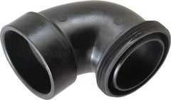 NIBCO - 1-1/2", ABS Drain, Waste & Vent Pipe P Trap with Union - Hub x SJ - Benchmark Tooling