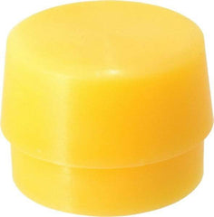 Garland - 2" Face Diam, Grade Extra Hard, Yellow Hammer Tip/Face - Plastic - Benchmark Tooling