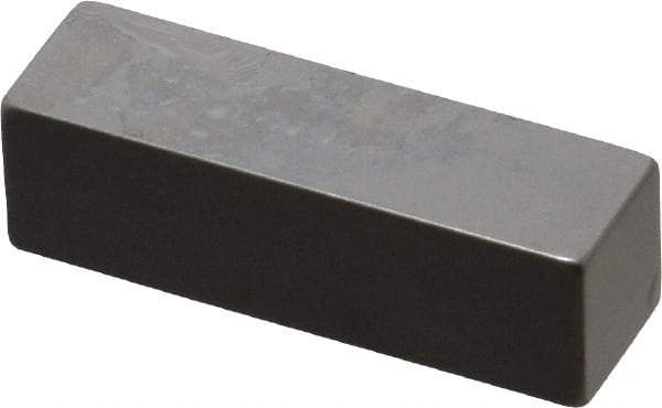 Mitutoyo - 0.35" Rectangular Steel Gage Block - Accuracy Grade 0, Includes Certificate of Inspection - Benchmark Tooling