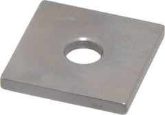 Mitutoyo - 0.11" Square Steel Gage Block - Accuracy Grade 0, Includes Certificate of Inspection - Benchmark Tooling