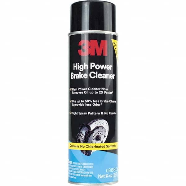 3M - Petroleum Based Brake Parts Cleaner - 14 oz Aerosol Can - Benchmark Tooling