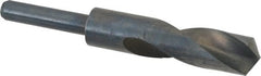 Interstate - 23.5mm Drill, 118° Point, High Speed Steel Silver Deming & Reduced Shank Drill Bit - Benchmark Tooling