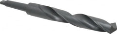 Interstate - 1-1/2", 3MT 118° Point High Speed Steel Taper Shank Drill Bit - Benchmark Tooling