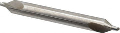 Interstate - #5 Plain Cut 60° Incl Angle High Speed Steel Combo Drill & Countersink - Benchmark Tooling