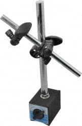 Value Collection - 175 Lb Magnetic Force, Fine Adjustment Indicator Positioner & Holder with Base - Rectangular Base, 70mm Base Height, 50mm Base Length, 55mm Base Width - Benchmark Tooling