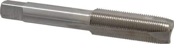 Interstate - M14x1.00 Metric Fine, 3 Flute, Bright Finish, High Speed Steel Spiral Point Tap - Plug Chamfer, Right Hand Thread, 3-19/32" OAL - Exact Industrial Supply