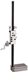 Value Collection - 12" Electronic Height Gage - 0.0005" Resolution, Accurate to 0.001", LCD Display - Benchmark Tooling