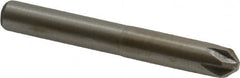 Interstate - 3/16" Head Diam, 3/16" Shank Diam, 6 Flute 90° Cobalt Countersink - Benchmark Tooling