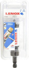 Lenox - 7/8" Diam, 1-9/16" Cutting Depth, Hole Saw - Bi-Metal Saw, Toothed Edge - Benchmark Tooling