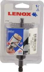 Lenox - 1-7/8" Diam, 1-9/16" Cutting Depth, Hole Saw - Bi-Metal Saw, Toothed Edge - Benchmark Tooling