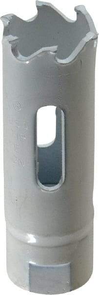 Lenox - 3/4" Diam, 1-1/2" Cutting Depth, Hole Saw - Carbide-Tipped Saw, Toothed Edge - Benchmark Tooling