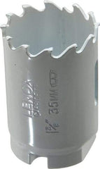 Lenox - 1-3/8" Diam, 1-1/2" Cutting Depth, Hole Saw - Carbide-Tipped Saw, Toothed Edge - Benchmark Tooling