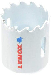 Lenox - 1-1/2" Diam, 1-1/2" Cutting Depth, Hole Saw - Carbide-Tipped Saw, Toothed Edge - Benchmark Tooling