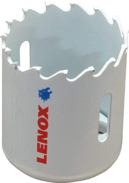 Lenox - 1-5/8" Diam, 1-1/2" Cutting Depth, Hole Saw - Carbide-Tipped Saw, Toothed Edge - Benchmark Tooling