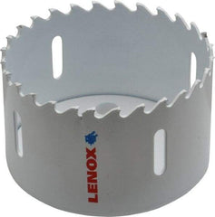 Lenox - 3" Diam, 1-1/2" Cutting Depth, Hole Saw - Carbide-Tipped Saw, Toothed Edge - Benchmark Tooling