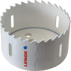 Lenox - 3-1/4" Diam, 1-1/2" Cutting Depth, Hole Saw - Carbide-Tipped Saw, Toothed Edge - Benchmark Tooling