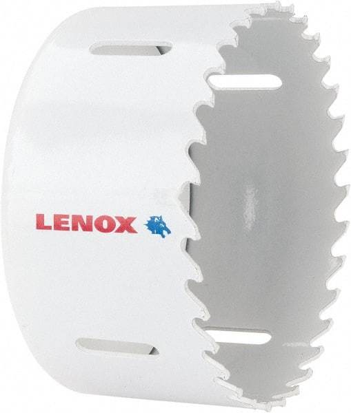 Lenox - 3-1/2" Diam, 1-1/2" Cutting Depth, Hole Saw - Carbide-Tipped Saw, Toothed Edge - Benchmark Tooling