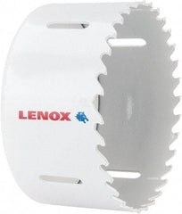 Lenox - 3-1/2" Diam, 1-1/2" Cutting Depth, Hole Saw - Carbide-Tipped Saw, Toothed Edge - Benchmark Tooling