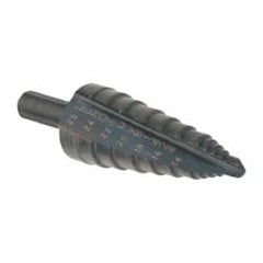 Lenox - 7 Hole Sizes, 14 to 25mm Hole Diam High Speed Steel Standard Point Step Drill Bit - Benchmark Tooling