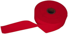 NMC - 300' Long x 2" Wide Roll, Vinyl, Red Barricade Tape - Fluorescent - Benchmark Tooling