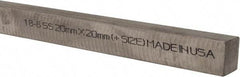 Made in USA - 12" Long, Oversized Key Stock - 18-8 Stainless Steel - Benchmark Tooling