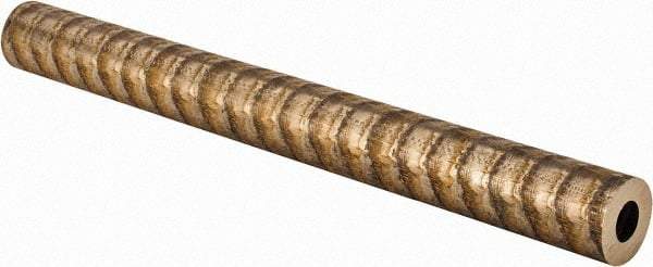 Made in USA - 1-1/4 Inch Outside Diameter x 13 Inch Long, Aluminum Bronze Round Tube - 3/4 Inch Inside Diameter, Alloy Aluminum Bronze (CDA 954), 4 Lb. Shipping Weight - Benchmark Tooling