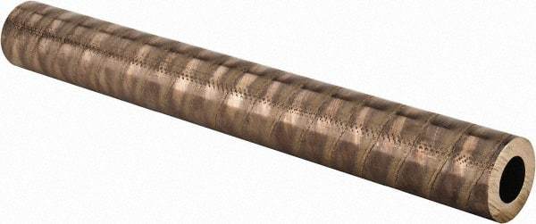 Made in USA - 1-1/2 Inch Outside Diameter x 13 Inch Long, Aluminum Bronze Round Tube - 1 Inch Inside Diameter, Alloy Aluminum Bronze (CDA 954), 5 Lb. Shipping Weight - Benchmark Tooling