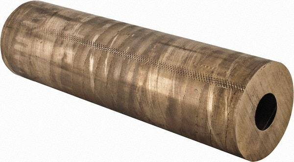 Made in USA - 3-1/2 Inch Outside Diameter x 13 Inch Long, Aluminum Bronze Round Tube - 1-1/2 Inch Inside Diameter, Alloy Aluminum Bronze (CDA 954), 30 Lb. Shipping Weight - Benchmark Tooling