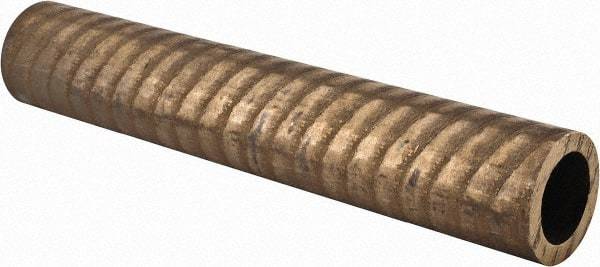 Made in USA - 2-1/4 Inch Outside Diameter x 13 Inch Long, Aluminum Bronze Round Tube - 1-3/4 Inch Inside Diameter, Alloy Aluminum Bronze (CDA 954), 7 Lb. Shipping Weight - Benchmark Tooling