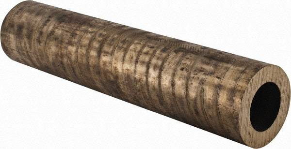 Made in USA - 2-3/4 Inch Outside Diameter x 13 Inch Long, Aluminum Bronze Round Tube - 1-3/4 Inch Inside Diameter, Alloy Aluminum Bronze (CDA 954), 14 Lb. Shipping Weight - Benchmark Tooling