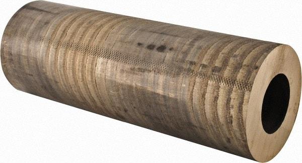 Made in USA - 4-1/2 Inch Outside Diameter x 13 Inch Long, Aluminum Bronze Round Tube - 2-1/2 Inch Inside Diameter, Alloy Aluminum Bronze (CDA 954), 42 Lb. Shipping Weight - Benchmark Tooling