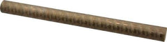 Made in USA - 1 Inch Diameter x 13 Inch Long, Bronze Round Rod - Alloy CDA 954 - Benchmark Tooling