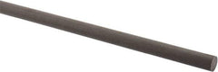 Made in USA - 4' Long, 3/8" Diam, Acetal (PTFE-Filled) Plastic Rod - Brown - Benchmark Tooling